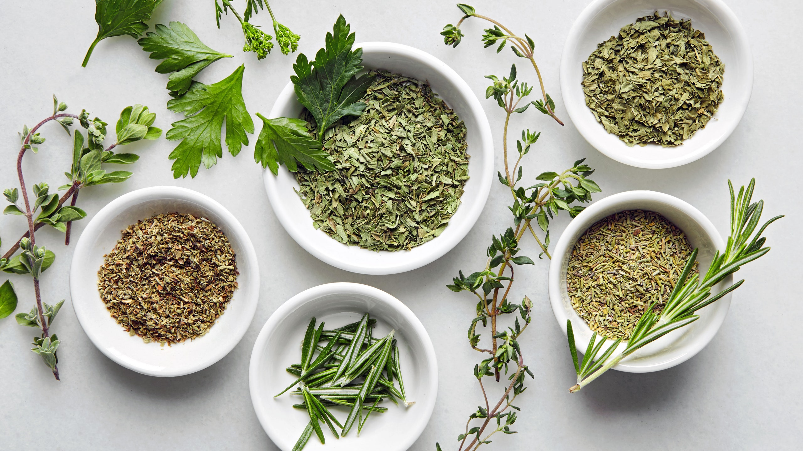 Dried Herb Leaves